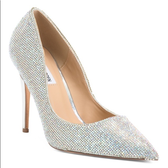 Steve Madden Shoes - STEVE MADDEN Altisha Crystal Rhinestone Covered Pumps